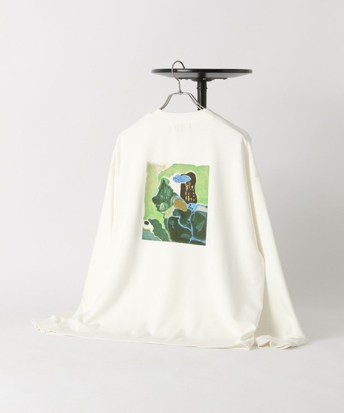 RAGEBLUE(レイジブルー)の「アートプリント/ポンチロンT(Tシャツ/カットソー・メンズ・ブラウン/レッド/ブラック/ホワイト・LARGE/MEDIUM/SMALL)」の1枚目の写真