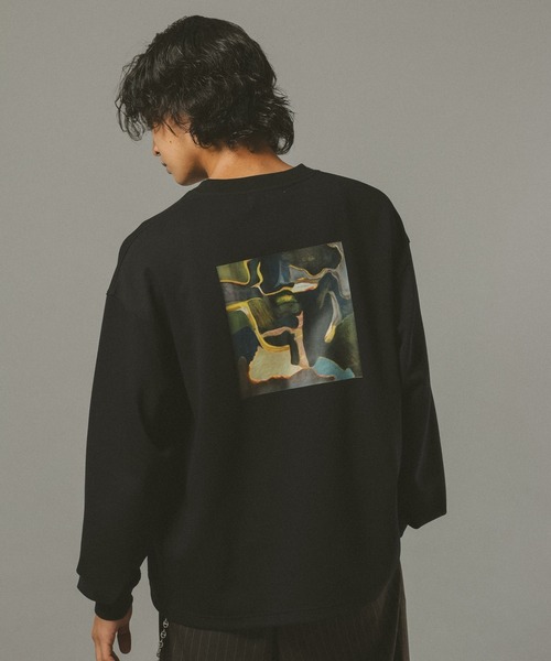 RAGEBLUE(レイジブルー)の「アートプリント/ポンチロンT(Tシャツ/カットソー・メンズ・ブラウン/レッド/ブラック/ホワイト・LARGE/MEDIUM/SMALL)」の13枚目の写真