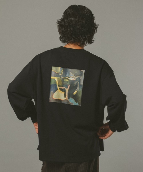 RAGEBLUE(レイジブルー)の「アートプリント/ポンチロンT(Tシャツ/カットソー・メンズ・ブラウン/レッド/ブラック/ホワイト・LARGE/MEDIUM/SMALL)」の14枚目の写真