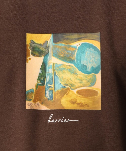 RAGEBLUE(レイジブルー)の「アートプリント/ポンチロンT(Tシャツ/カットソー・メンズ・ブラウン/レッド/ブラック/ホワイト・LARGE/MEDIUM/SMALL)」の21枚目の写真