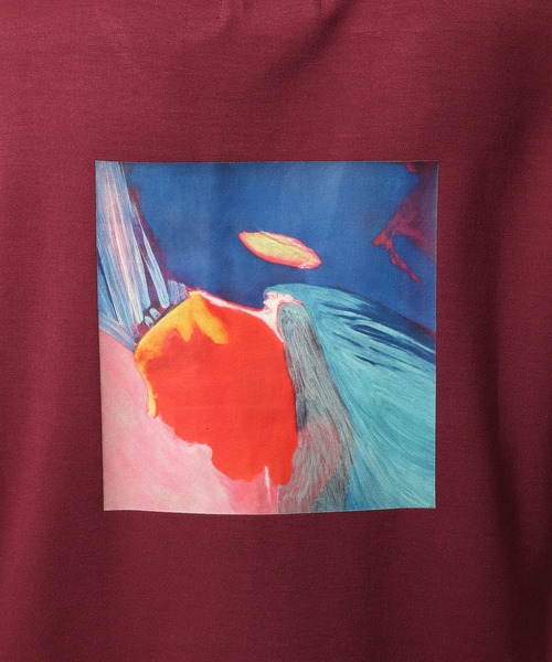 RAGEBLUE(レイジブルー)の「アートプリント/ポンチロンT(Tシャツ/カットソー・メンズ・ブラウン/レッド/ブラック/ホワイト・LARGE/MEDIUM/SMALL)」の22枚目の写真