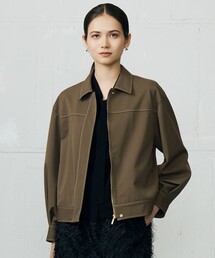 自由区（ジユウク）の「デニムライクツイル ジャケット（その他アウター・レディース）」