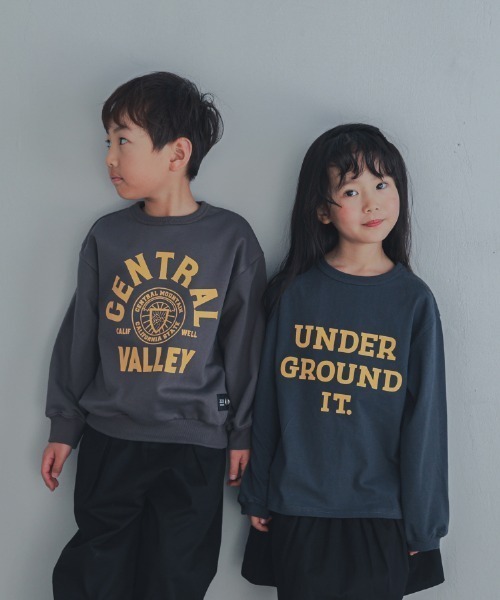 ZERO standerd(ゼロスタンダード)の「zero standard/ゼロスタンダード CENTRAL トレーナー(スウェット・キッズ・レッド/ベージュ/チャコールグレー・140cm/130cm/120cm/110cm/160cm/150cm/100cm)」の10枚目の写真