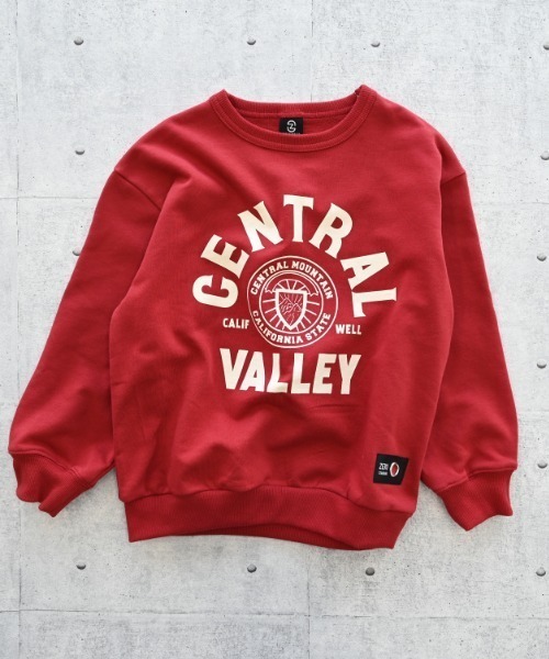 ZERO standerd(ゼロスタンダード)の「zero standard/ゼロスタンダード CENTRAL トレーナー(スウェット・キッズ・レッド/ベージュ/チャコールグレー・140cm/130cm/120cm/110cm/160cm/150cm/100cm)」の13枚目の写真