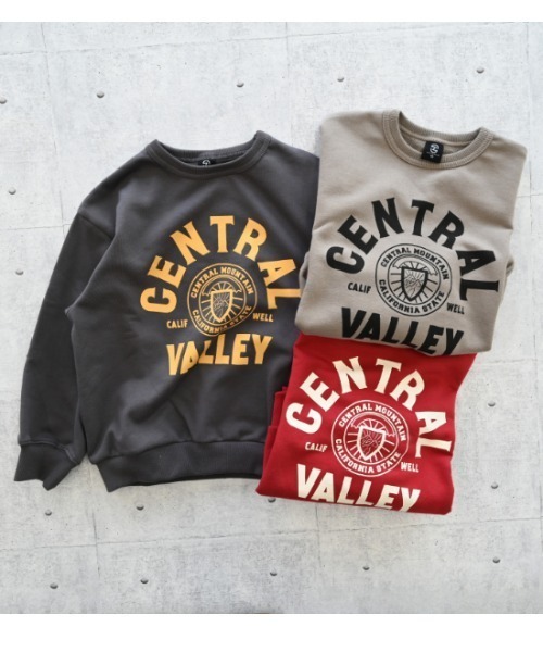 ZERO standerd(ゼロスタンダード)の「zero standard/ゼロスタンダード CENTRAL トレーナー(スウェット・キッズ・レッド/ベージュ/チャコールグレー・140cm/130cm/120cm/110cm/160cm/150cm/100cm)」の15枚目の写真