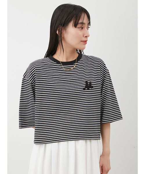 セール】Mロゴ2サイズハイラインTシャツ（Tシャツ/カットソー）｜Mila
