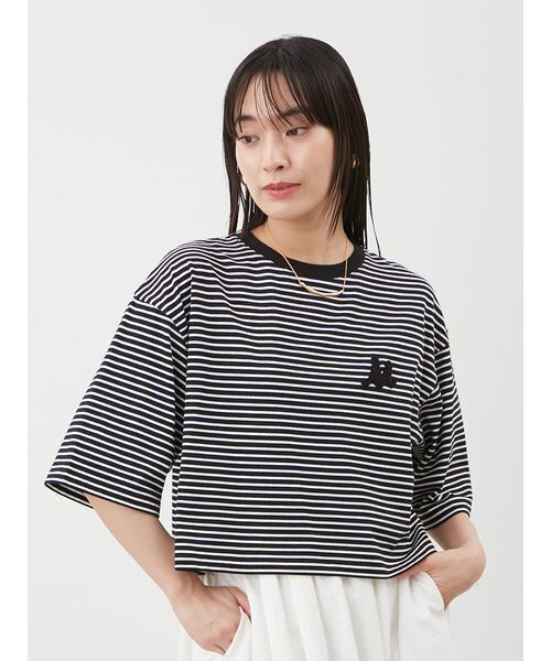 セール】Mロゴ2サイズハイラインTシャツ（Tシャツ/カットソー）｜Mila