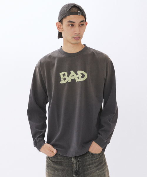 JOURNAL STANDARD(ジャーナルスタンダード)の「YOUTHLESS / ユースレス プリント ロンT(Tシャツ/カットソー・メンズ・ホワイト/カーキ/ブラック/ブラック系その他/ブルー系その他・LARGE/MEDIUM)」の17枚目の写真