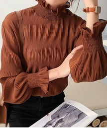 楊柳シフォントップス