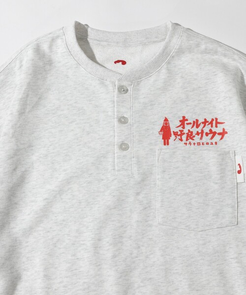 セール】SAUVENIR/サウベニア 別注 KANNAIGI × サウナ田ヒロユキ 裏毛