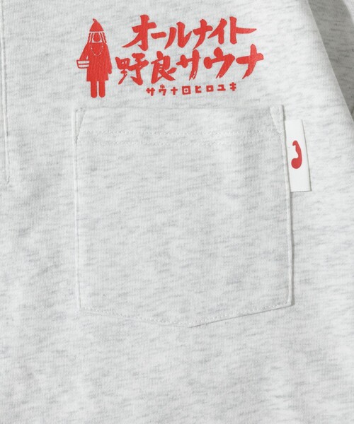 セール】SAUVENIR/サウベニア 別注 KANNAIGI × サウナ田ヒロユキ 裏毛