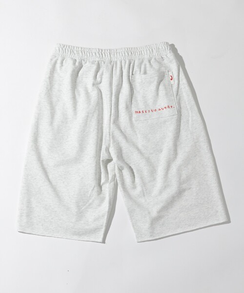 FREAK'S STORE（フリークスストア）の「SAUVENIR/サウベニア 別注 KANNAIGI × サウナ田ヒロユキ 裏毛/館内着/セットアップ/ナップサック付き（ルームウェア/パジャマ・メンズ・グレー/イエロー/ブラウン/ホワイト/ブラック/サックスブルー・LARGE/SMALL/MEDIUM/XXX-LARGE）」の22枚目の写真