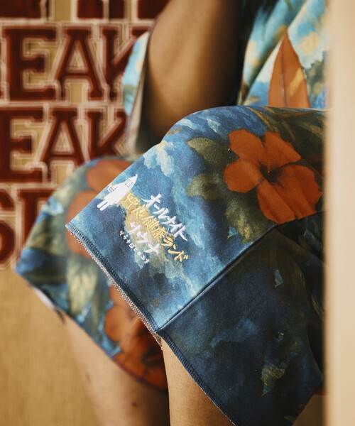 SAUVENIR/サウベニア 別注 KANNAIGI × サウナ田ヒロユキ 裏毛/館内着