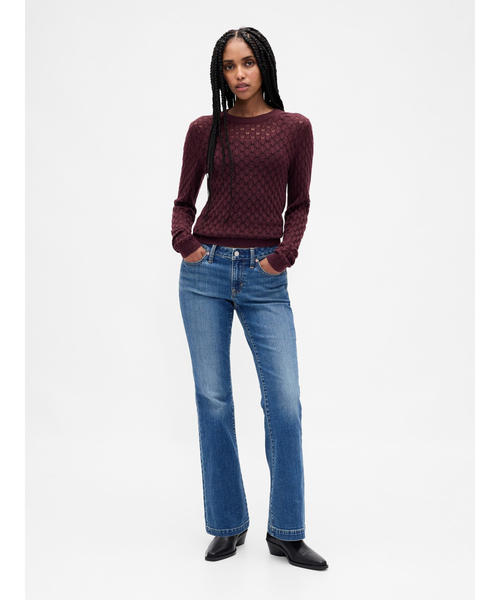 GAP（ギャップ）の「ポインテール セーター（ニット/セーター・レディース・ワイン/オフホワイト/ブラック/キャメル・S/XXS/XL/L/M/XS）」の11枚目の写真