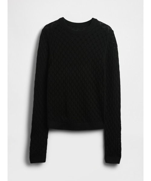 GAP（ギャップ）の「ポインテール セーター（ニット/セーター・レディース・ワイン/オフホワイト/ブラック/キャメル・S/XXS/XL/L/M/XS）」の8枚目の写真