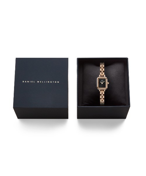 Daniel Wellington（ダニエルウェリントン）の「Quadro Mini 15.4x18.2MM Arch 3-Link レーディス腕時計 ローズゴールド（アナログ腕時計・レディース・ピンクゴールド/ゴールド系その他/ゴールド系その他2・ONESIZE）」の11枚目の写真