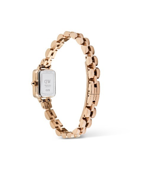 Daniel Wellington（ダニエルウェリントン）の「Quadro Mini 15.4x18.2MM Arch 3-Link レーディス腕時計 ローズゴールド（アナログ腕時計・レディース・ピンクゴールド/ゴールド系その他/ゴールド系その他2・ONESIZE）」の10枚目の写真