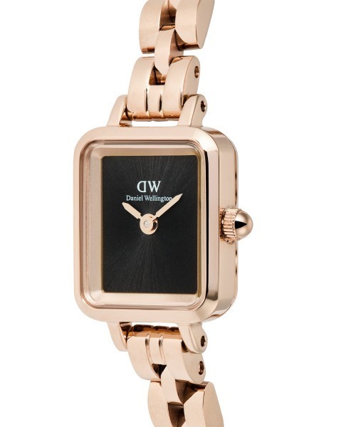 Daniel Wellington（ダニエルウェリントン）の「Quadro Mini 15.4x18.2MM Arch 3-Link レーディス腕時計 ローズゴールド（アナログ腕時計・レディース・ピンクゴールド/ゴールド系その他/ゴールド系その他2・ONESIZE）」の7枚目の写真