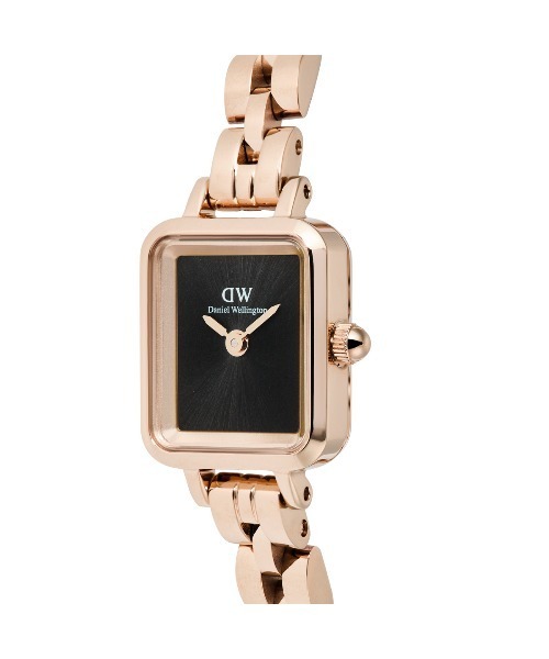 Daniel Wellington（ダニエルウェリントン）の「Quadro Mini 15.4x18.2MM Arch 3-Link レーディス腕時計 ローズゴールド（アナログ腕時計・レディース・ピンクゴールド/ゴールド系その他/ゴールド系その他2・ONESIZE）」の12枚目の写真