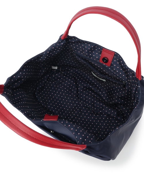 Petit Honfleur（プチオンフルール）の「アパッシュプリントバッグ（トートバッグ・レディース・ネイビー/ブルー・フリー）」の18枚目の写真