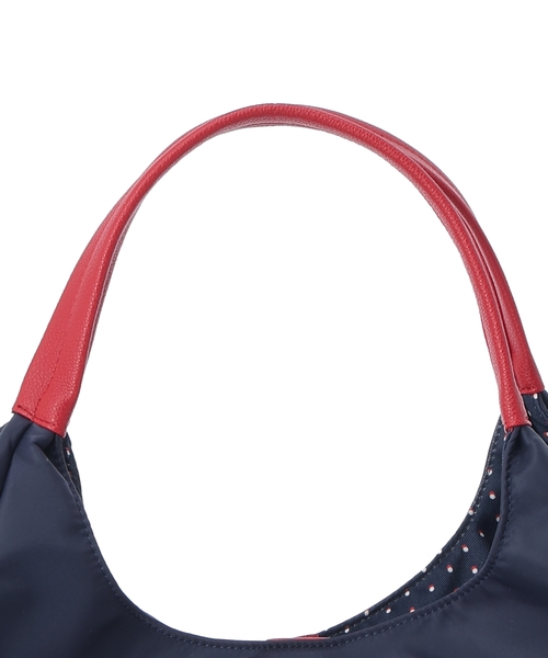 Petit Honfleur（プチオンフルール）の「アパッシュプリントバッグ（トートバッグ・レディース・ネイビー/ブルー・フリー）」の19枚目の写真