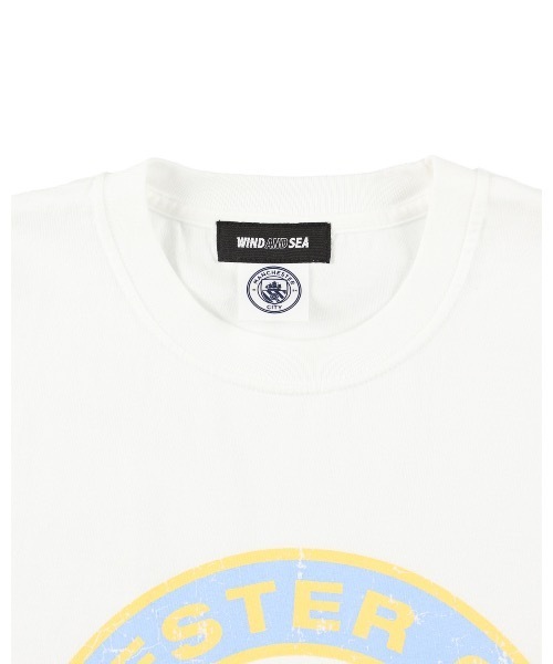 WIND AND SEA（ウィンダンシー）の「Man City S/S Tee（Tシャツ/カットソー・メンズ・ブラック/ホワイト・XL/L）」の3枚目の写真