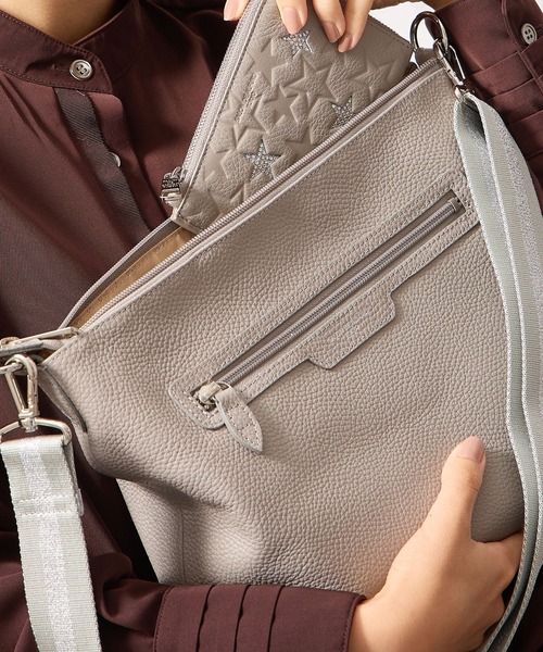 美品★ サロンドアルファード ホリゾンタルポシェット Mサイズ ショルダーバッグ ホリゾンタルポシェット Mサイズ（ショルダーバッグ）｜SALON DE