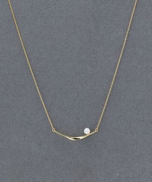 Phoebe | 【金属アレルギー対応】スライヴパールネックレス/全長:43～46cm/ニッケルフリー(ネックレス)