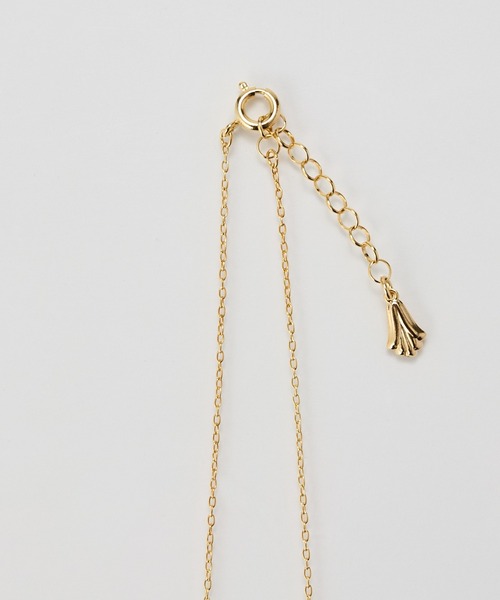 Phoebe(フィービィー)の「【金属アレルギー対応】スライヴパールネックレス/全長:43~46cm/ニッケルフリー(ネックレス・レディース・イエローゴールド/シルバー・FREE)」の9枚目の写真