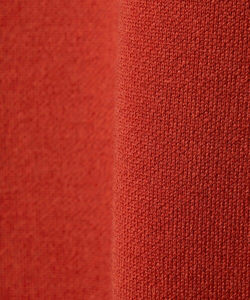 EMMEL REFINES（エメルリファインズ）の「＜EMMEL REFINES＞EM ギャザーパフスリーブ タートルニット ワンピース（ワンピース・レディース・オレンジ系その他/ダークグレー・FREE）」の19枚目の写真