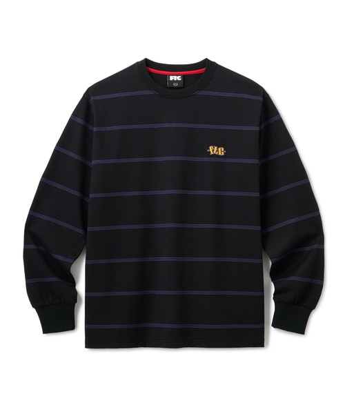 FTC（エフティーシー）の「STRIPE L/S TOP（Tシャツ/カットソー・メンズ・ホワイト/ブラック/オリーブ・MEDIUM/LARGE/X-LARGE/SMALL）」の3枚目の写真