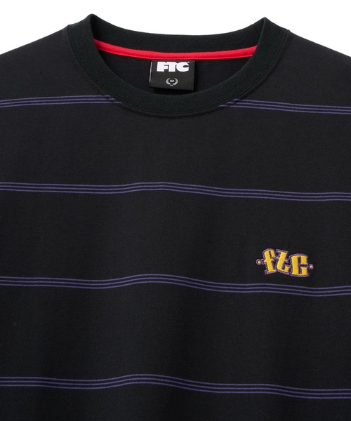 FTC（エフティーシー）の「STRIPE L/S TOP（Tシャツ/カットソー・メンズ・ホワイト/ブラック/オリーブ・MEDIUM/LARGE/X-LARGE/SMALL）」の6枚目の写真