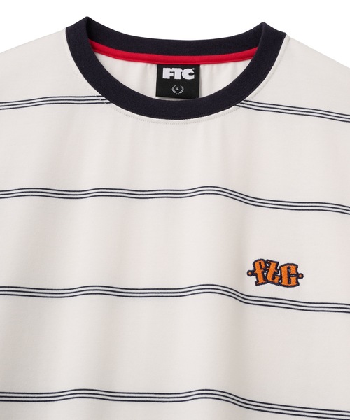 FTC（エフティーシー）の「STRIPE L/S TOP（Tシャツ/カットソー・メンズ・ホワイト/ブラック/オリーブ・MEDIUM/LARGE/X-LARGE/SMALL）」の4枚目の写真