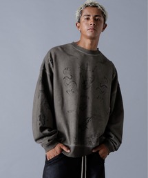 DANKE SCHON | DankeSchon/ダンケシェーン/BURN CREWNECK(スウェット)