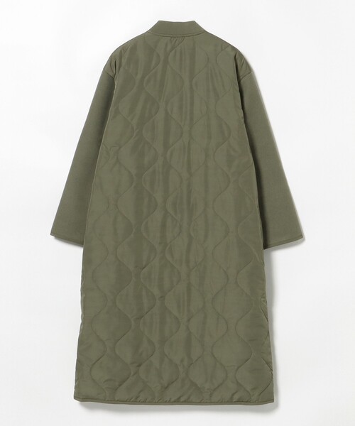 BEAMS HEART(ビームスハート)の「MA-1×キルトコート(その他アウター・レディース・オリーブ/ブラック・FREE)」の18枚目の写真