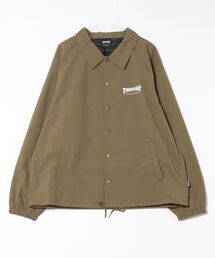 美品！ラコステ　オリーブグリーン　カーキ ナイロンジャケット　コーチジャケット 美品！ラコステ オリーブグリーン カーキ ナイロンジャケット