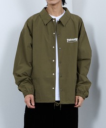 THRASHER（スラッシャー）の「THRASHER Coach Jacket  Lightweight Streetwear Outerwear【撥水加工 UVカット】（ナイロンジャケット）」