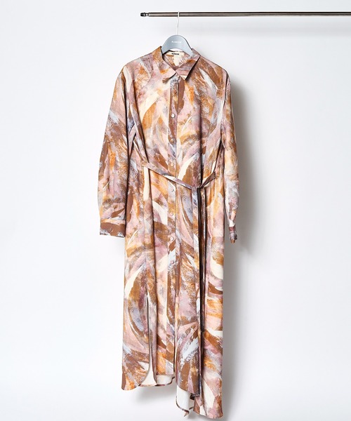 Wing Print Shirt Dress / ウィングプリントシャツドレス