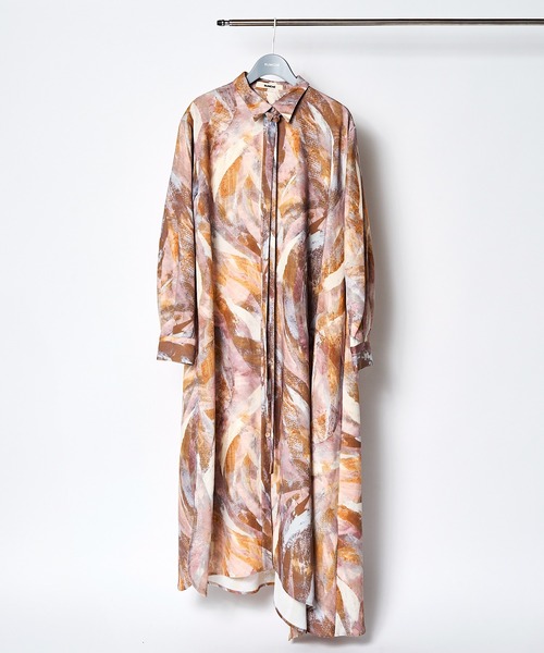 RUMCHE(ラムシェ)の「Wing Print Shirt Dress / ウィングプリントシャツドレス(シャツワンピース・レディース・ピンク/ブルー・FREE)」の22枚目の写真