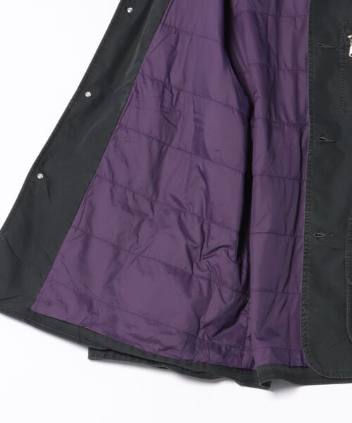 B14879 キャピタル グラデーションフーデッドPコート インディゴ染 1