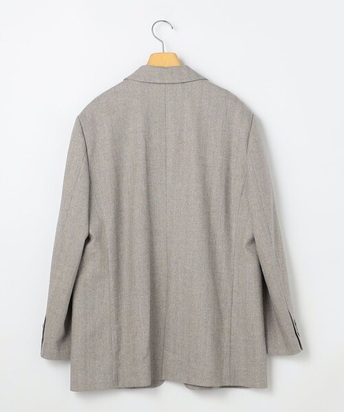 セール】シルクネップツイードオーバージャケット（テーラード