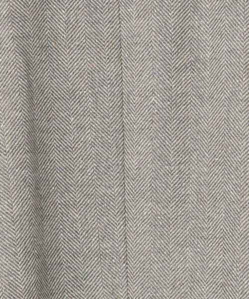 NOLLEY’S Sophi（ノーリーズソフィ）の「シルクネップツイードオーバージャケット（テーラードジャケット・レディース・グレイッシュベージュ/チャコールグレー・38/36）」の5枚目の写真