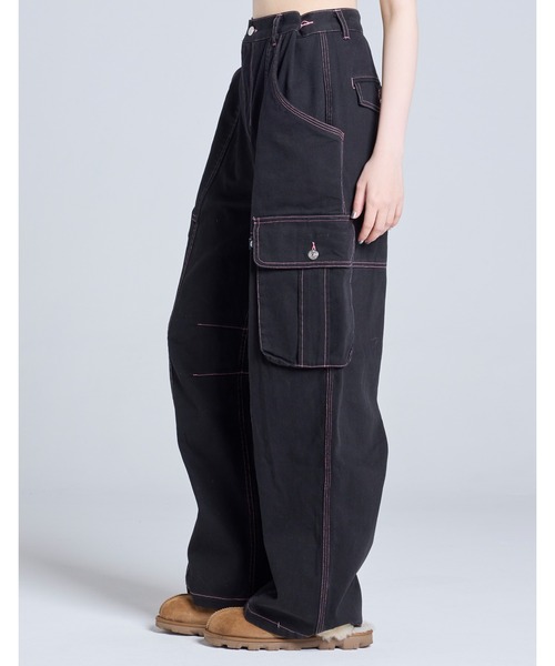 Little sunny bite(リトルサニーバイト)の「【8】【it】【Little Sunny Bite】cargo pants(カーゴパンツ・レディース・グレー/ベージュ/ブラック・MEDIUM/SMALL)」の11枚目の写真