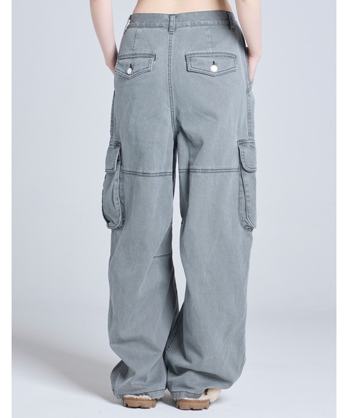 Little sunny bite(リトルサニーバイト)の「【8】【it】【Little Sunny Bite】cargo pants(カーゴパンツ・レディース・グレー/ベージュ/ブラック・MEDIUM/SMALL)」の6枚目の写真