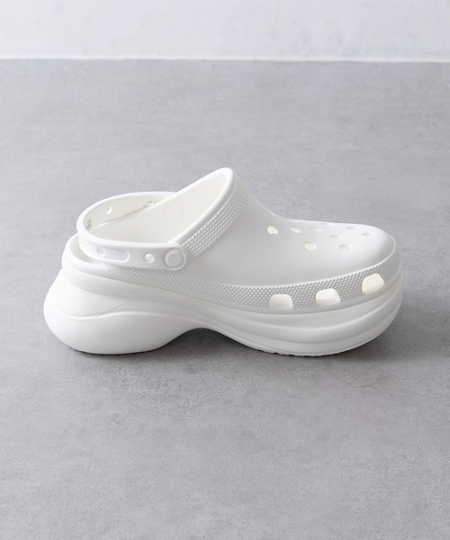 crocs(クロックス)の「【Crocs】classic bae clog クラシック ベイ クロッグ クロックス サンダル 厚底 ボリュームソール(サンダル・レディース・ブラック/ホワイト/ベージュ/パープル・22cm/23cm/24cm/25)」の6枚目の写真