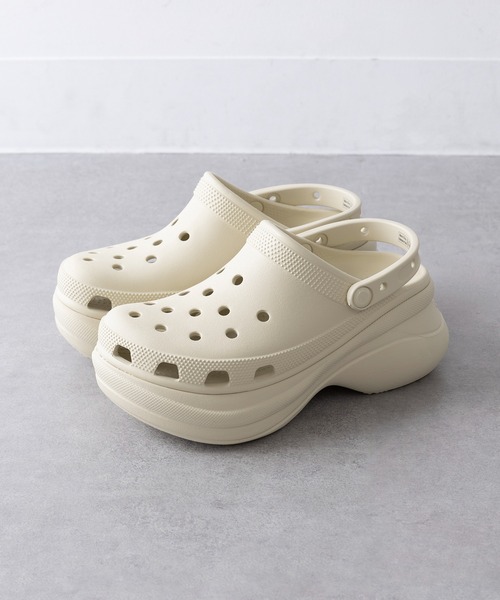 crocs(クロックス)の「【Crocs】classic bae clog クラシック ベイ クロッグ クロックス サンダル 厚底 ボリュームソール(サンダル・レディース・ブラック/ホワイト/ベージュ/パープル・22cm/23cm/24cm/25)」の14枚目の写真