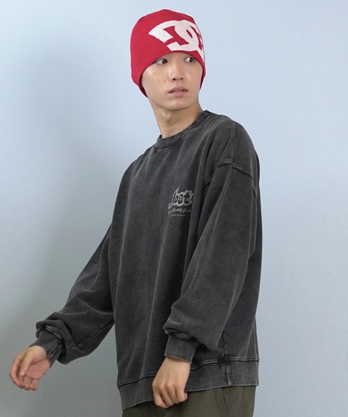 DC（ディーシー）の「DC/ディーシー ビーニー BIG STAR 2 DBE254222（ニットキャップ/ビーニー・メンズ・ブラック/レッド/グリーン・FREE）」の16枚目の写真