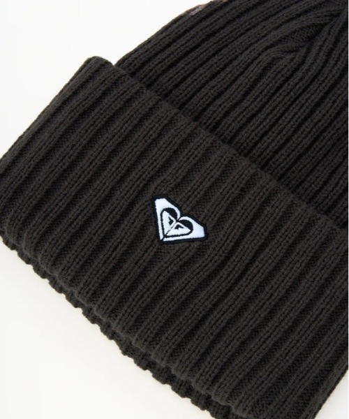 ROXY（ロキシー）の「ROXY/ロキシー ビーニー HEART BEANIE RBE254312（ニットキャップ/ビーニー・レディース・オフホワイト/コーラル/ブラック/オリーブ/グレー・FREE）」の13枚目の写真