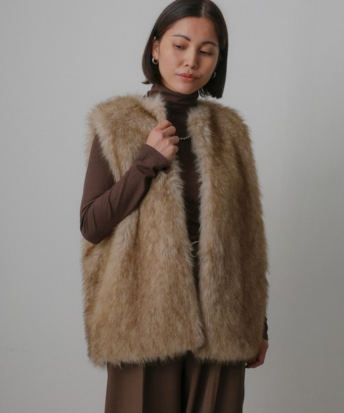 Floran（フローラン）の「ファーベスト（ベスト）」 - WEAR