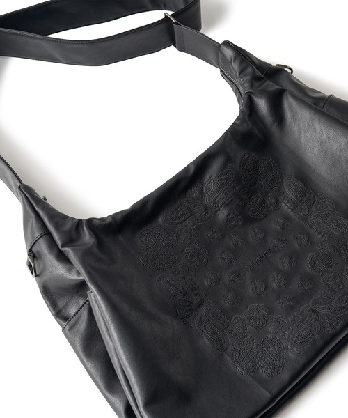 Subciety(サブサエティ)の「Ordinary days shoulder bag(ショルダーバッグ・メンズ・ブラック/ブラック系その他2/ブラック系その他3・FREE)」の7枚目の写真